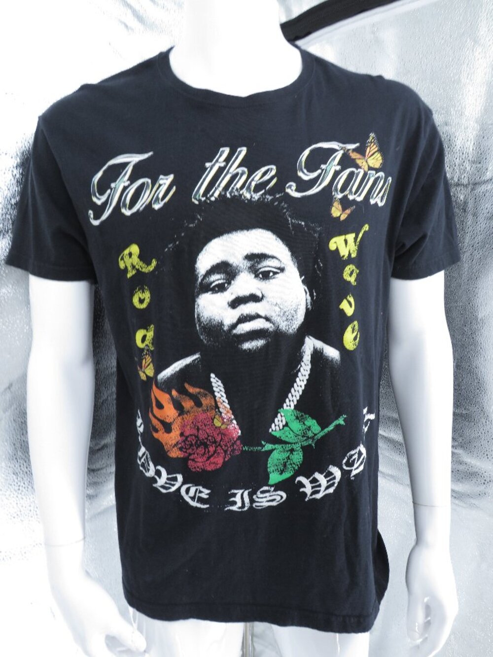 Rod Wave Concert Tour Shirt Black Size XL For The Fans Graphic Hip Hop Rap Tee